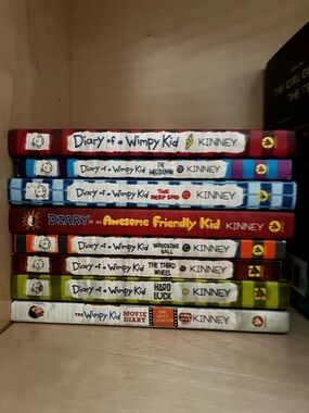 Diary of a Wimpy Kid lot of 8
